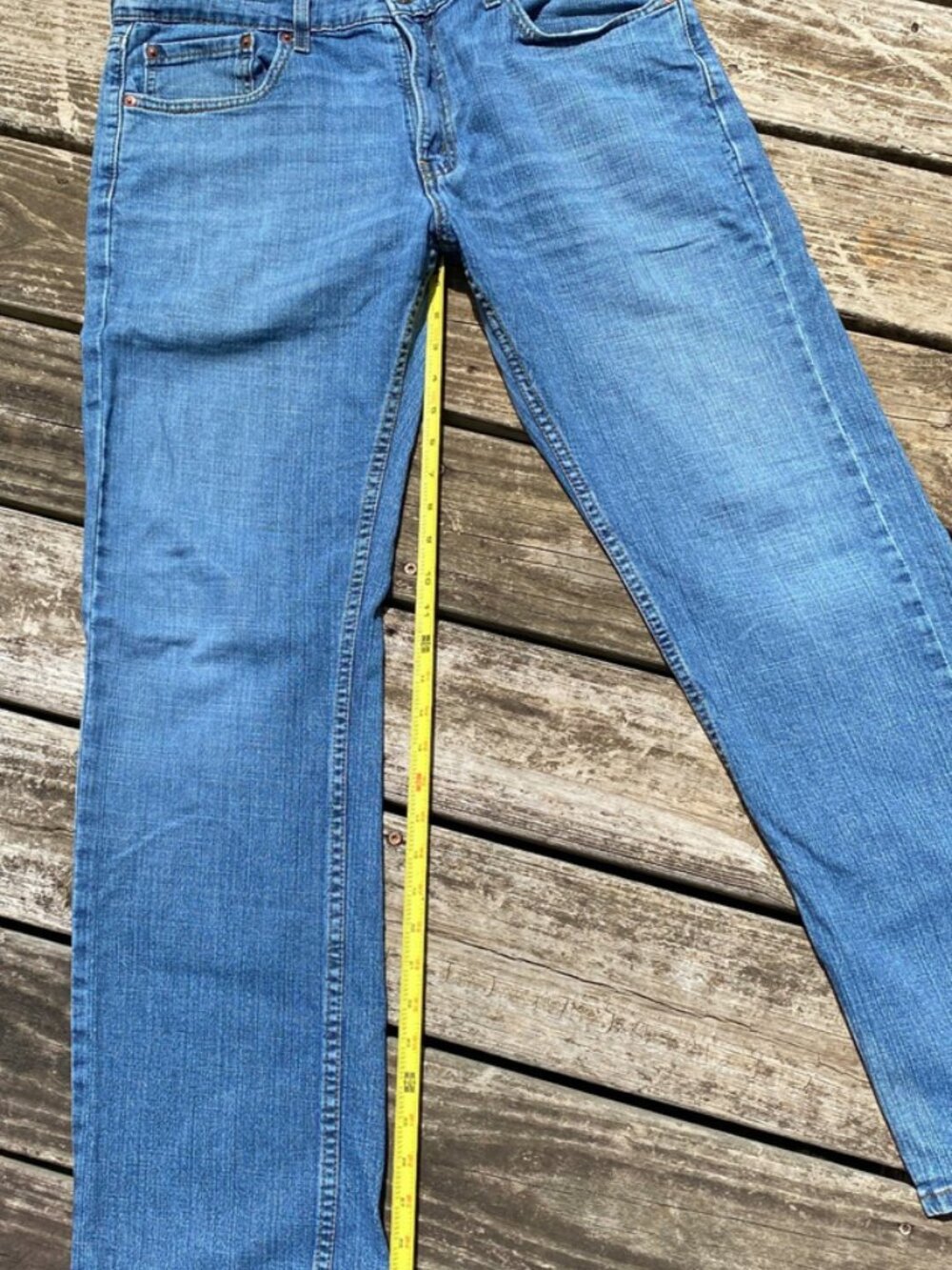 Signature Levi Strauss & Co. Relaxed Fit Jeans 34x32 Blue Denim Jeans - Picture 7 of 13
